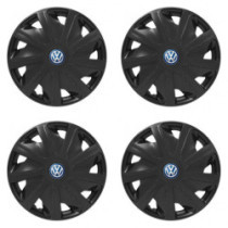 Puklice pre VW (modré) pre dodávky 15 Craft black