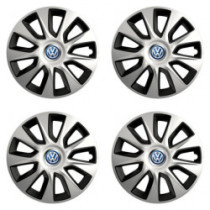 Puklice pre VW (modré) 17 STRATOS double colour