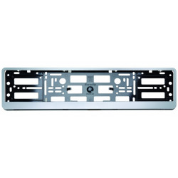 Podložka pod ŠPZ strieborná T1