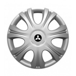 Puklice pre Mitsubishi (strieborné) 14 IMPULSE