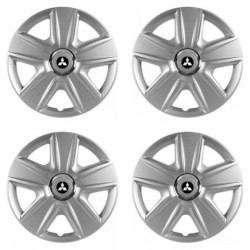 Puklice pre Mitsubishi (strieborné) 16 ESPRIT RC