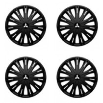 Puklice pre Mitsubishi (strieborné) 17 SPARK BLACK