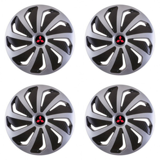 Puklice pre Mitsubishi (červené) 14 WIND SB