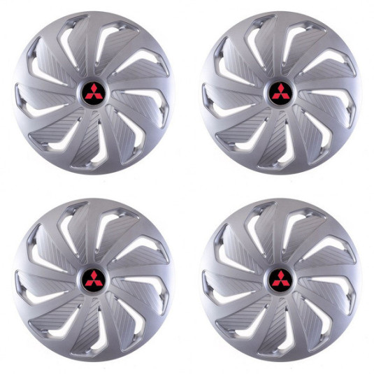 Puklice pre Mitsubishi (červené) 14 WIND RC SI