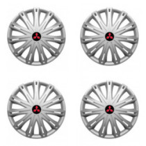 Puklice pre Mitsubishi (červené) 14 SPARK