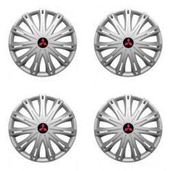 Puklice pre Mitsubishi (červené) 14 SPARK