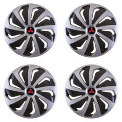 Puklice pre Mitsubishi (červené) 15 WIND SB