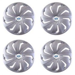 Puklice pre Volvo (biele) 14 WIND RC SI