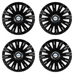 Puklice pre Volvo (biele) 14 ACTIVE RC BLACK