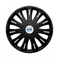 Puklice pre Volvo (biele) 15 SPARK BLACK