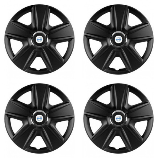 Puklice pre Volvo (biele) 15 ESPRIT RC BLACK