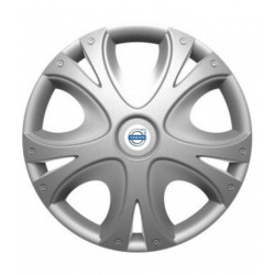 Puklice pre Volvo (biele) 15 DYNAMIC