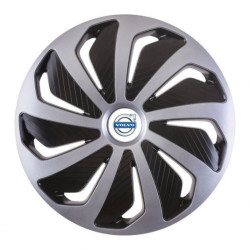 Puklice pre Volvo (biele) 16 WIND SB