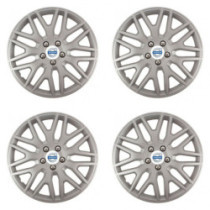 Puklice pre Volvo (biele) 16 DAKAR