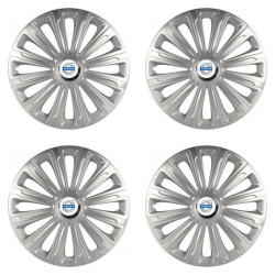 Puklice pre Volvo (biele) 16 TREND RC