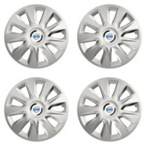 Puklice pre Volvo (biele) 16 STRATOS RC