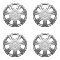 Puklice pre Volvo (biele) 16 IMPULSE 16-VERSACO