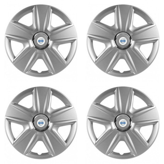 Puklice pre Volvo (biele) 16 ESPRIT RC