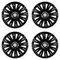 Puklice pre Volvo (biele) 16 ACTIVE RC BLACK