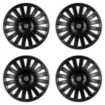 Puklice pre Volvo (čierne) 14 Smart black