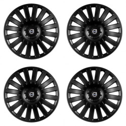 Puklice pre Volvo (čierne) 14 Smart black