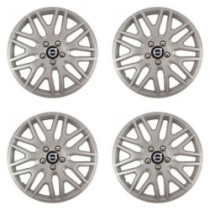 Puklice pre Volvo (čierne) 14 DAKAR