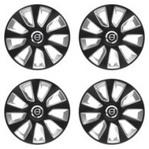 Puklice pre Volvo (čierne) 14 STRATOS BS