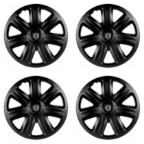 Puklice pre Volvo (čierne) 14 COMFORT BLACK