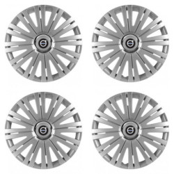 Puklice pre Volvo (čierne) 14 ACTIVE RC