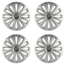 Puklice pre Volvo (čierne) 15 TREND RC