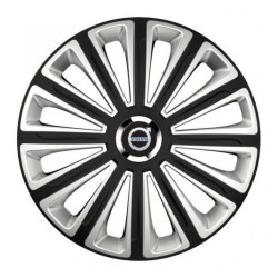 Puklice pre Volvo (čierne) 15 TREND RC double colour