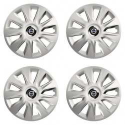 Puklice pre Volvo (čierne) 15 STRATOS RC