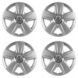 Puklice pre Volvo (čierne) 16 ESPRIT RC