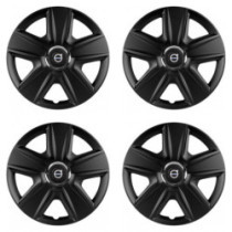Puklice pre Volvo (čierne) 16 ESPRIT RC BLACK