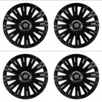 Puklice pre Volvo (čierne) 16 ACTIVE RC BLACK