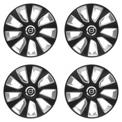 Puklice pre Volvo (čierne) 17 STRATOS BS