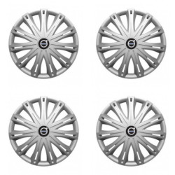 Puklice pre Volvo (čierne) 17 SPARK