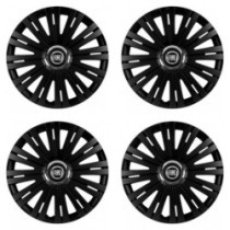 Puklice pre Fiat (čierny) 15 ACTIVE RC BLACK