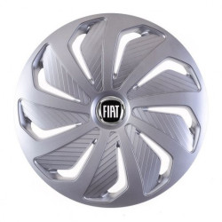 Puklice pre Fiat (čierny) 16 WIND RC SI