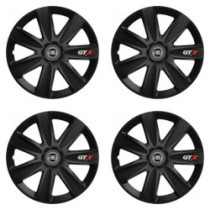 Puklice pre Fiat (čierny) 16 GTX CARBON black