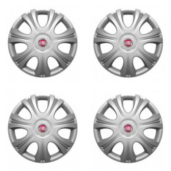 Puklice pre Fiat (červené) 14 IMPULSE