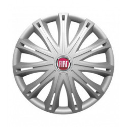 Puklice pre Fiat (červené) 15 SPARK