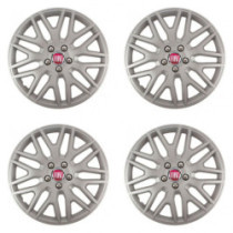 Puklice pre Fiat (červené) 16 DAKAR