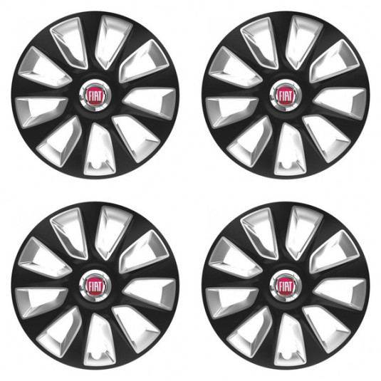 Puklice pre Fiat (červené) 16 STRATOS BS