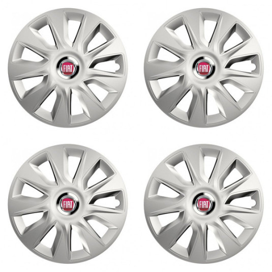 Puklice pre Fiat (červené) 16 STRATOS RC