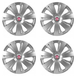 Puklice pre Fiat (červené) 16 ENERGY RC