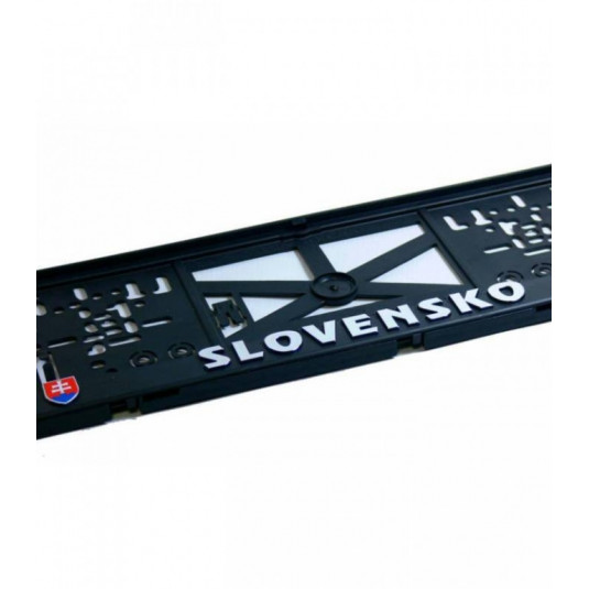 Podložka pod ŠPZ 3D Slovensko