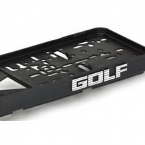 Podložka pod ŠPZ 3D VOLKSWAGEN GOLF