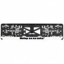 Podložka pod ŠPZ 3D NELEP SA NA MŇA