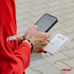 Bezdrôtová WIFI cúvacia kamera HD-410 12v 720p AMIO-03538